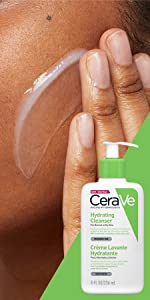 CeraVe; Hydrating; Cleanser; Hyaluronic Acid; Wash; Face; Body; Sensitive; Dry; Skin; Skincare