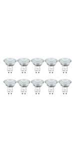 Lepro GU10 LED Bulbs, Daylight White 5000K