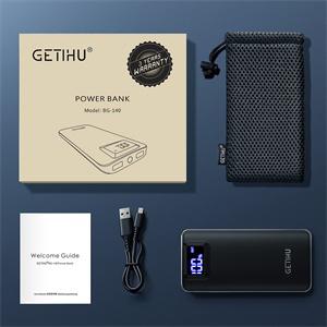 GETIHU 10000mAh LED display power bank