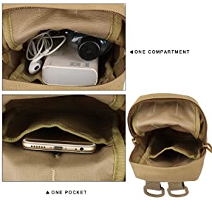 G4Free 2 Pack Tactical Molle Pouches