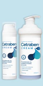 Cetraben, eczema cream, dry skin cream, body cream; moisturiser