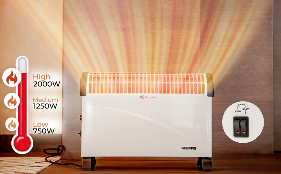 Convection Heater Electric Convector Radiator Heater Freestanding portable Heaters Fan heater