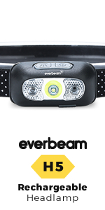 rechargeable headlamp waterproof