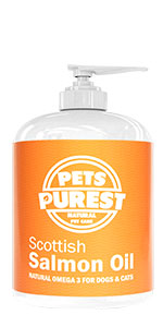 salmon oil pets purest for dogs cats and pets natural omega 3