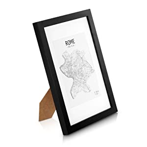 casa chic photo frame A4 BLACK B01848JTHY FRAMEA4BLK