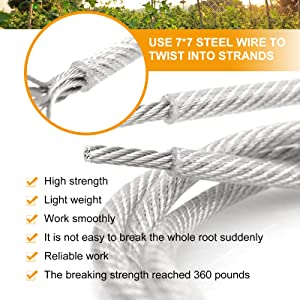 garden wire for climbing plants