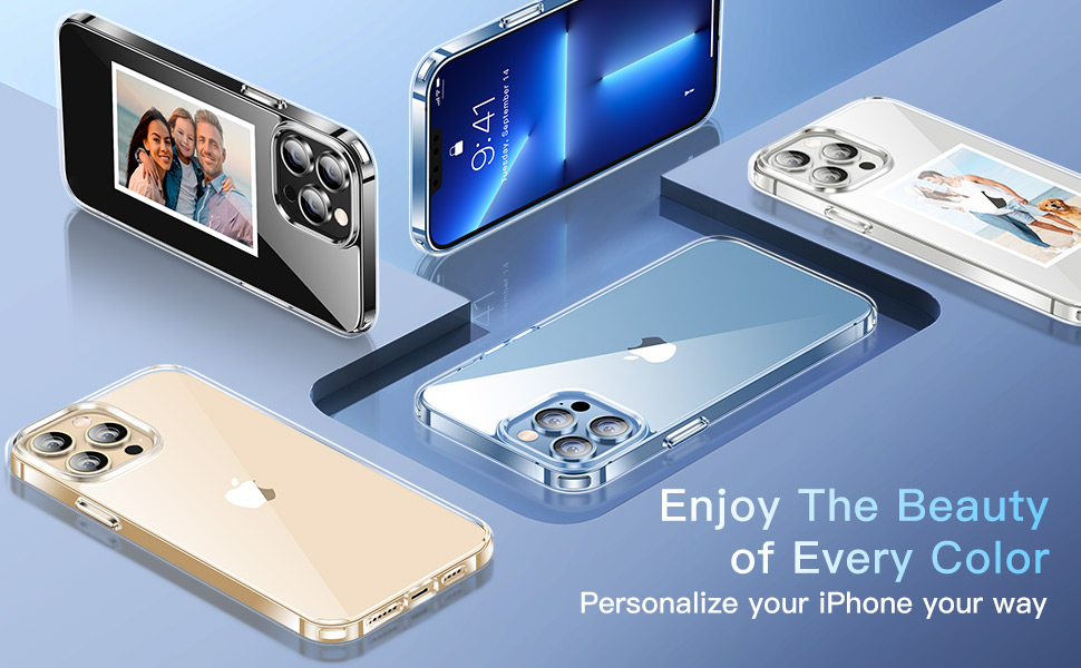 CASEKOO iPhone 13 Pro Max Clear Case - Show the original beauty