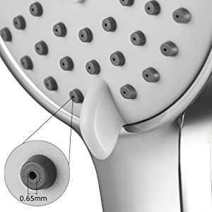 shower head for low pressure