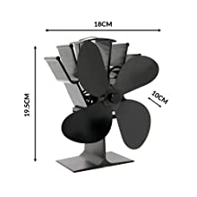 Heat Powered 4 Blade Stove Fan | M&W 