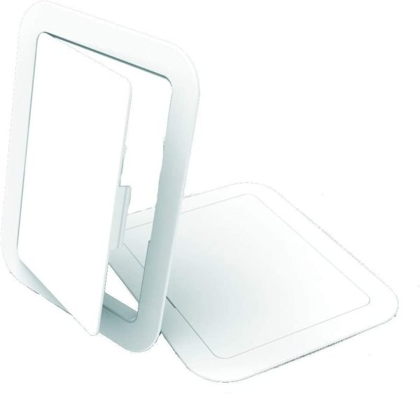 GL100 White Plastic 150mm x 200mm Access Panel Inspection Hatch - Image 2