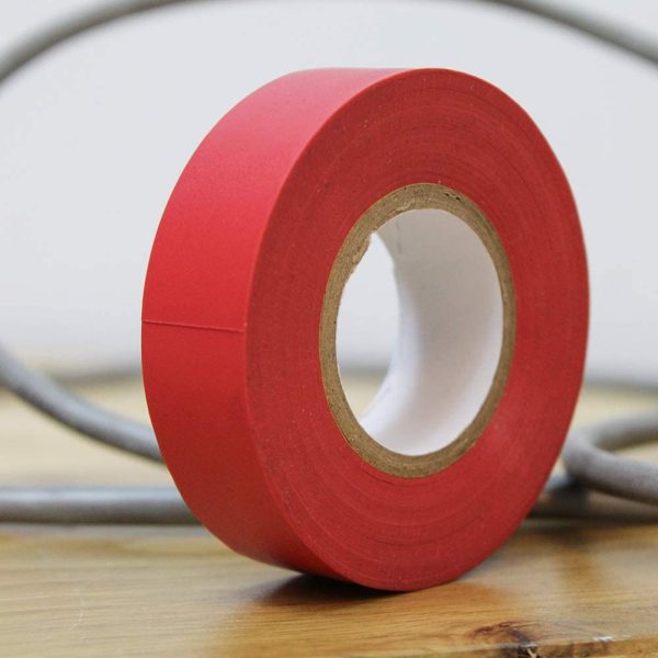 FAITAPEPVCR Red PVC Electrical Tape 19 mm x 20 m - Red - Image 5