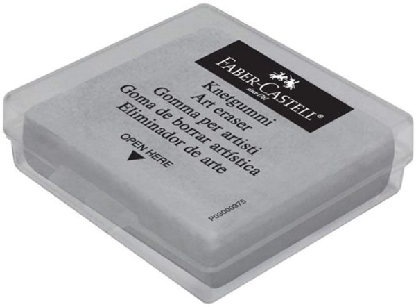 Kneaded Eraser with Case, Grey (New Version) - Image 2