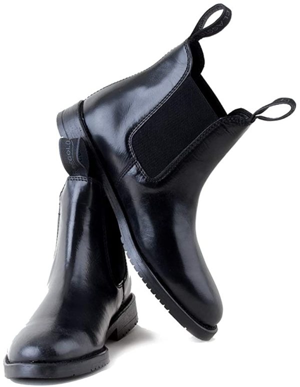 Rhinegold Unisex-Youth Comfey Classic Jodhpur Boots - Image 3