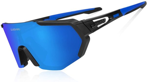 Queshark Cycling Glasses Polarized Sports Sunglasses for Men Women 3 or 5 Lens - Image 5