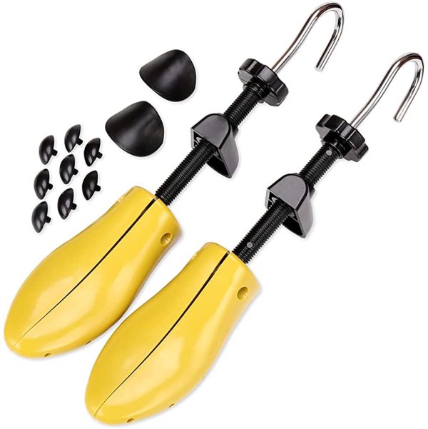 H&S. Shoe Stretchers Ladies 2 Way Womens Shoe Tree Stretcher Pair Width Length - Image 3