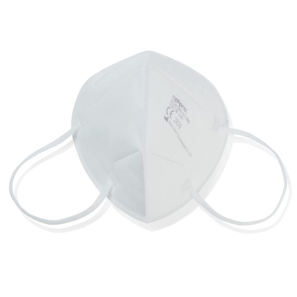 OptiPro FFP2 Particulate Respirator (x10) ?C CE & EN Certified Individually Wrapped Face Masks - Non-Woven 5-Layer System with High Filtration Capacity Masks - Filters Airborne Particles (Pack of 10) - Image 5