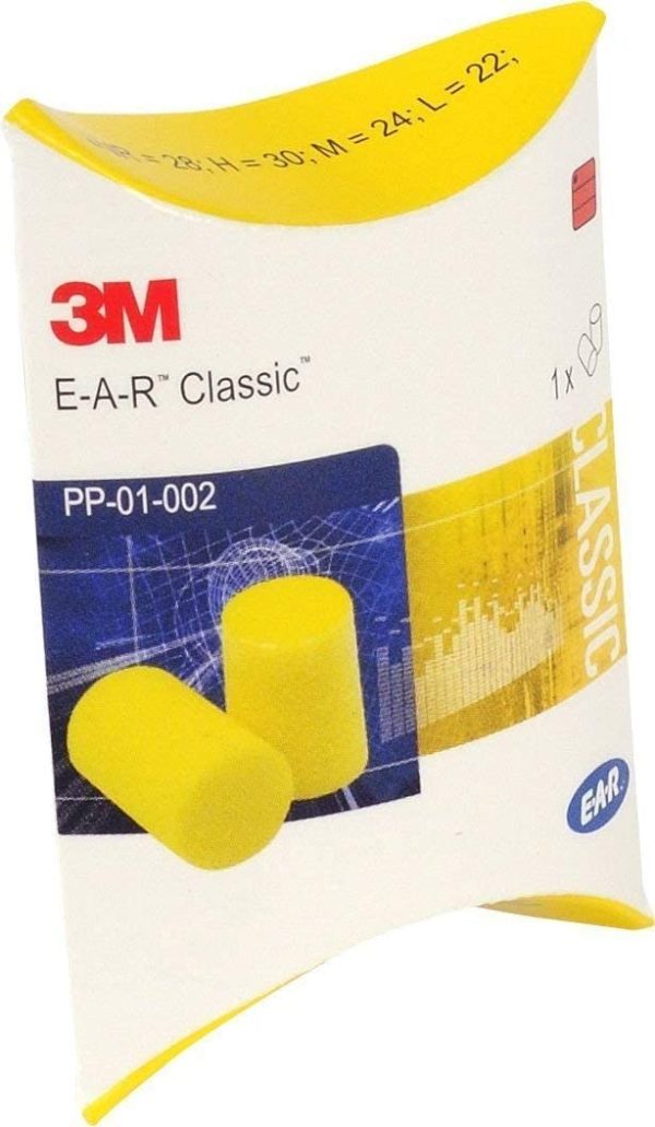 Hangqiao Classic Ear Plugs Pack 20 Pairs