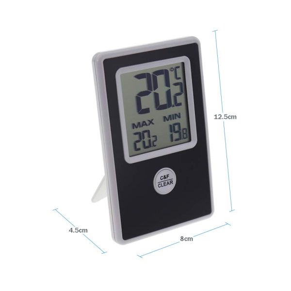 Digital Max Min Greenhouse Thermometer - Monitor Maximum and Minimum Temperatures For Use In The Garden Greenhouse or Home and Can Be Used Indoor or Outdoor Easily Wall Mounted - Image 6