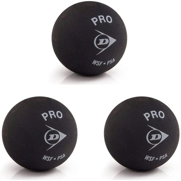 Dunlop Sports Pro XX Squash 3 Ball Tube