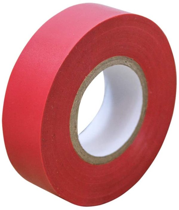 FAITAPEPVCR Red PVC Electrical Tape 19 mm x 20 m - Red - Image 4