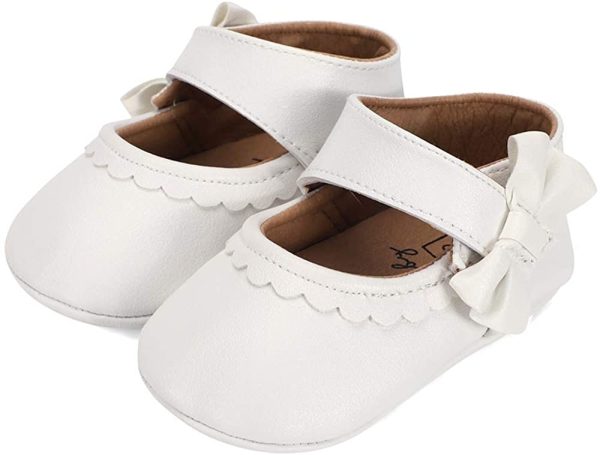 LACOFIA Baby Girls Ballerina Infant Mary Jane Princess Shoes Anti-Slip Prewalker - Image 6