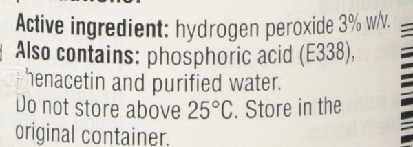 Care Hydrogen Peroxide 3% 10Vol 04928 200ML - Image 3