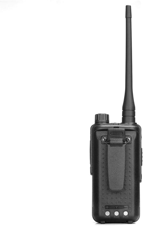 Retevis RT85 Walkie Talkie Dual Band, Long Range Ham Radio, 2m/70cm Handheld Transceiver with FM Radio, VOX, DTMF, LED for Radio Amateur, Outdoor Adventure(Black, 1Pcs) - Image 9