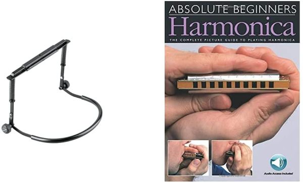 Koing and Meyer 16416 Harmonica/Blues Harp Holder, Black & Harmonica (Absolute Beginners) - Image 2