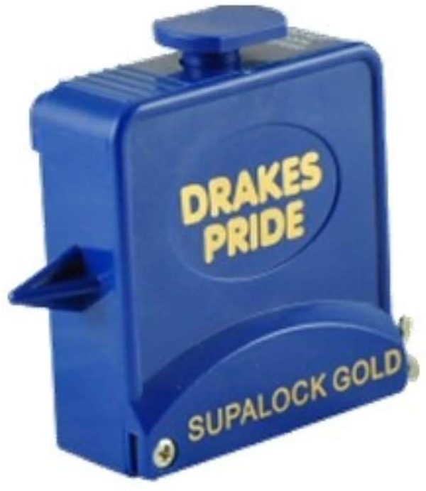 DRAKES PRIDE BLUE 9FT SUPALOCK GOLD STRING MEASURE** - Image 3