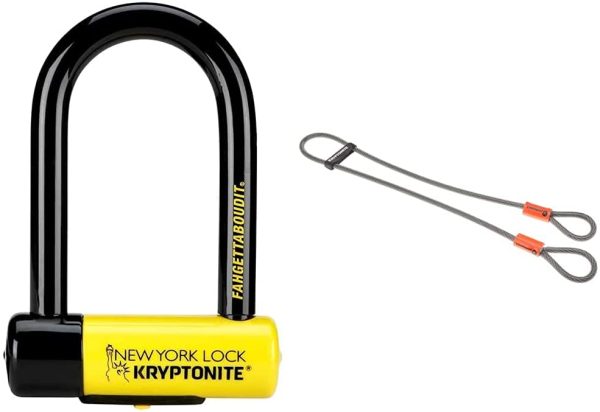 Kryptonite New York FAHGETTABOUDIT Lock - Yellow, Mini