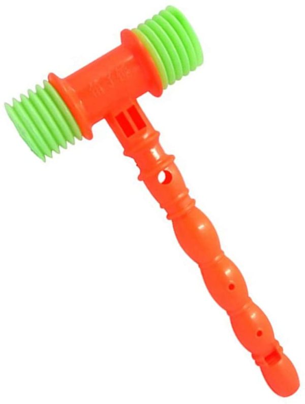 Random Color Unisex Kids Knocking Hammer Toy Noise Maker Funny Lovely Hammer Shape Vocal Knocking Toy Kids Gift - Image 5