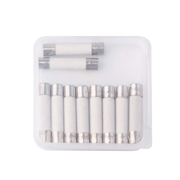 Pack of 10 pcs T1a 1A 250V Ceramic Fast-Blow Fuse 30 x 6 mm (1amp) - Image 3