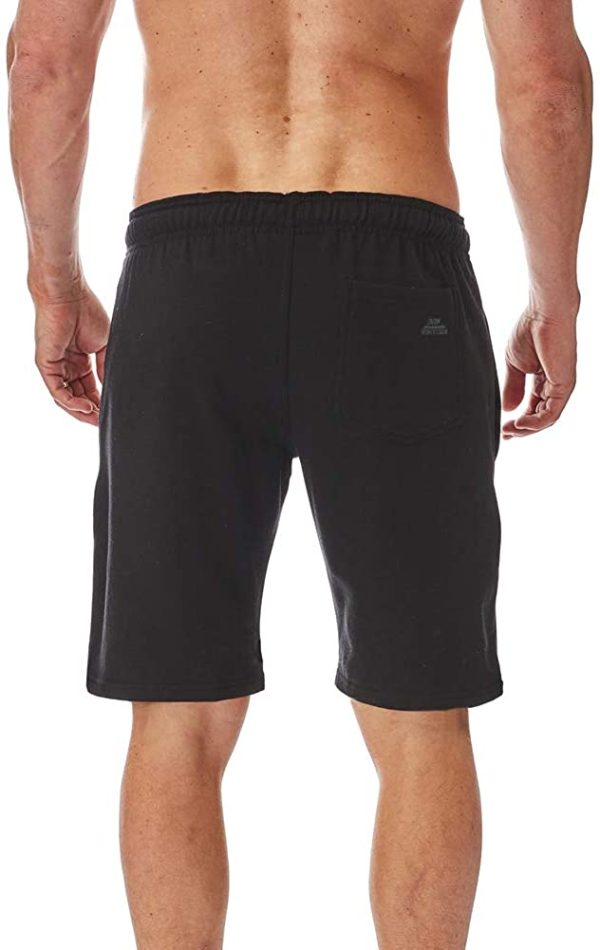 Iron Mountain Mens Reclaimed Yarn Eco Friendly Anti Pil Flexible Comfortable Fleece Jog Short - Image 2