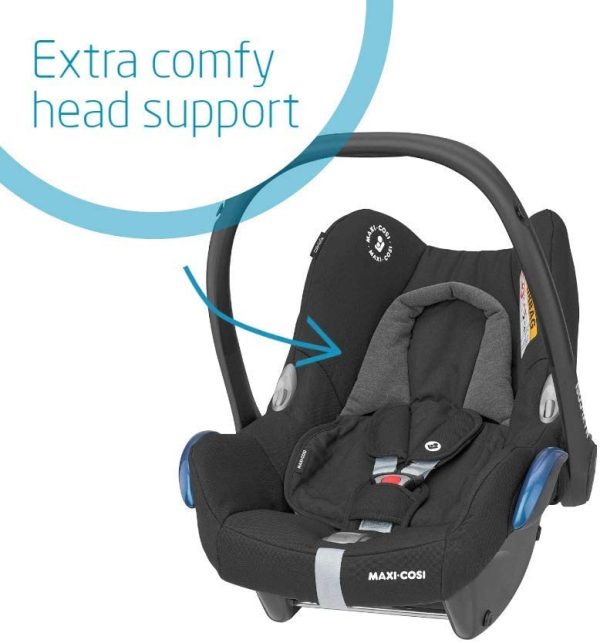 Maxi-Cosi CabrioFix Baby Car Seat, Group 0+, ISOFIX, Suitable from Birth, 0-12 Months, 0-13 kg, Essential Black - Image 8