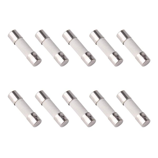 Pack of 10 pcs F1AL Fast-Blow Fuse 1A 250V Ceramic Fuses 5 x 20 mm (1amp) - Image 2