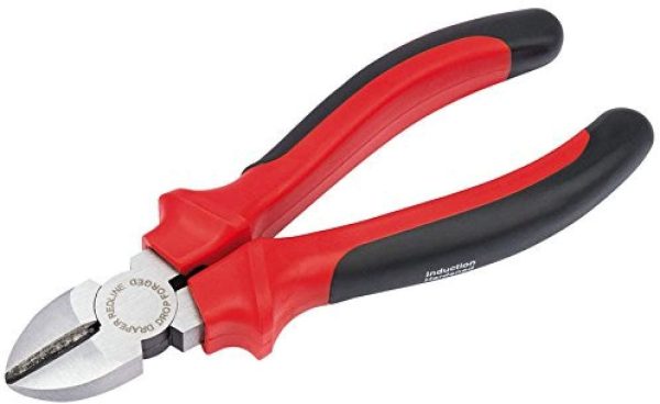 Draper Redline 68302 180 mm Heavy Duty Diagonal Side Cutter with Soft Grip Handles