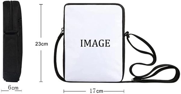 KUIFORTI Messenger Bags for Kids Children Cross-body Mini Travel Purse Sling Purse,Cell Phone Shoulder Handbag - Image 5