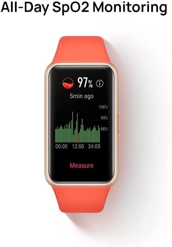 Huawei Band 6 - Fitness Tracker Amber Sunrise - Image 4