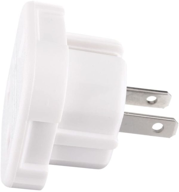 Gadgets Hut UK - 2 x UK to US Travel Adaptor suitable for USA, Canada, Mexico, Thailand - Refer to Product Description for Country list