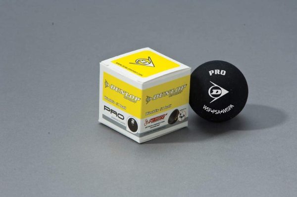 DUNLOP Pro Blister Pack of 3 Squash Balls - Image 3