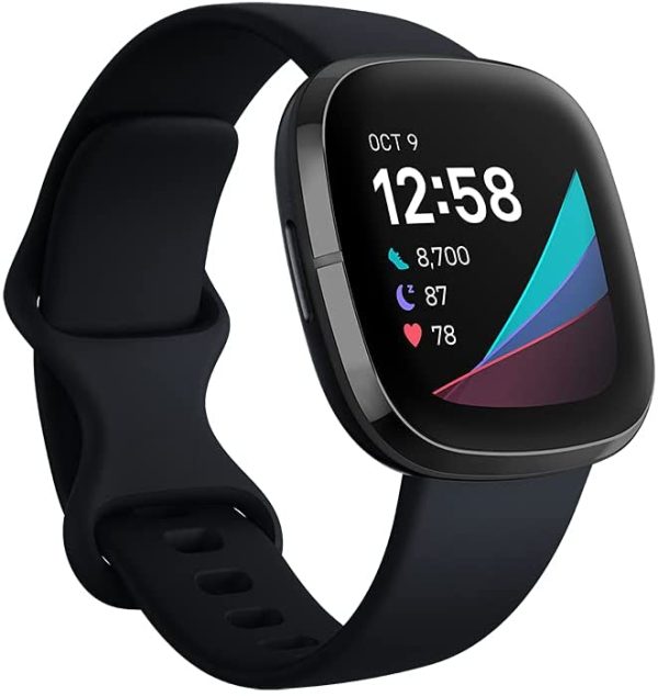 Fitbit Sense Advanced Smartwatch with Tools for Heart Health, Stress Management & Skin Temperature Trends