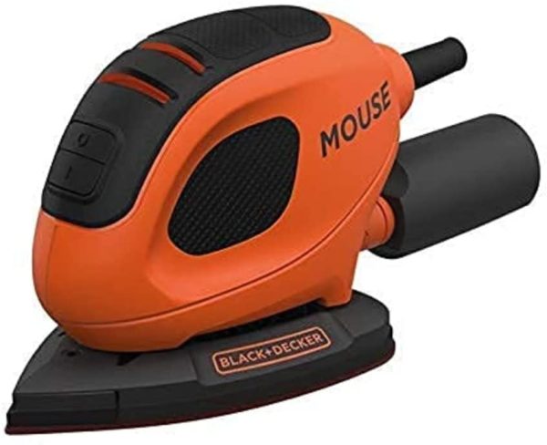 BLACK+DECKER 55 W Detail Mouse Electric Sander with 6 Sanding Sheets, BEW230-GB - Image 7