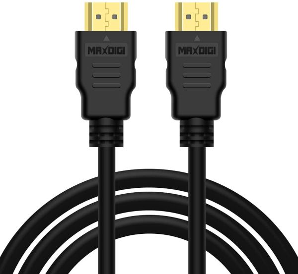 MAXDIGI HDMI to HDMI Cable 1.5m / 1m gold Connectors Ideal for Sky HD, HDTV, BLU-RAY, PS3 PS4, XBOX, WII U, Philips HMP2000 Apple TV Plasma, LCD LED TV, Virgin Box, Freeview HD Type C to Type A - Image 8