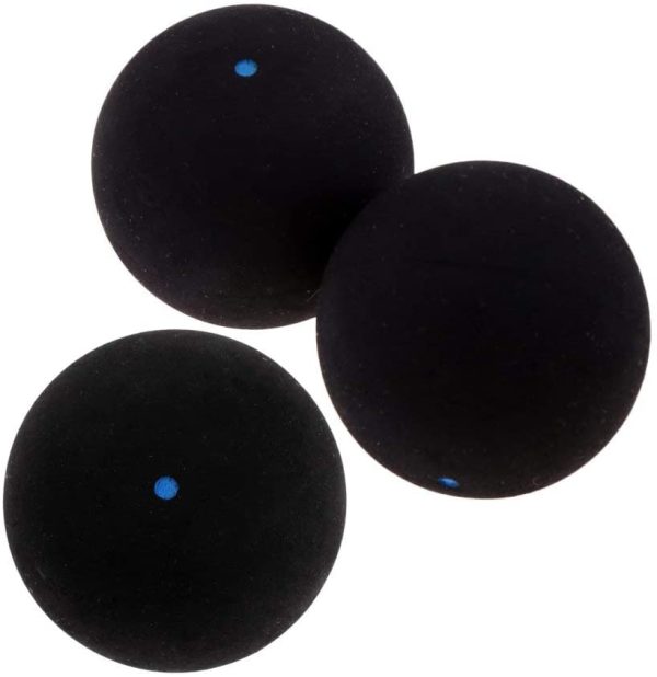 RETYLY Squash Ball Blue Dot Fast Speed Sports Rubber Balls Professional Player Competition Squash(3 Pcs) - Image 3