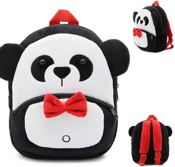 Cartoon Animal Backpack, Cute Toddler Bag Cute School Bags for 2-5 Years Kids, Gift for Kindergarten Kids (Panda) - Image 5