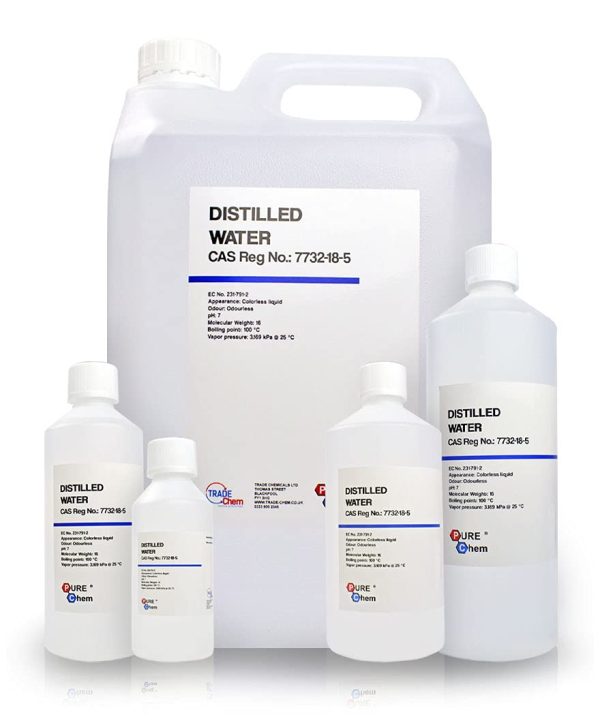 Distilled Water - Pure Chem (White) 1L - Image 2