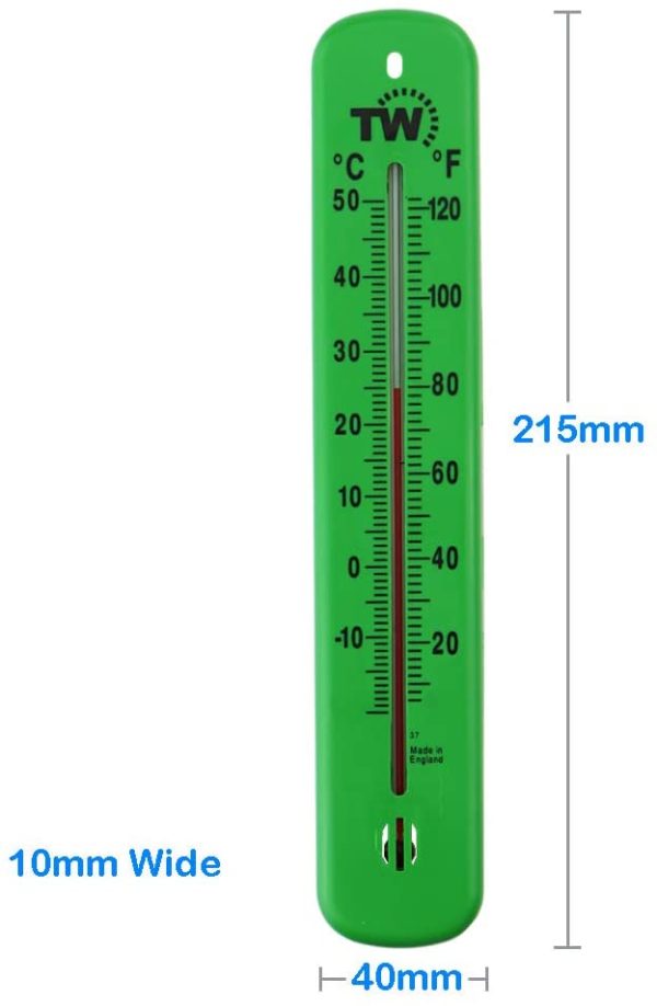 Greenhouse Thermometer can also be used Indoors as a Wall Thermometer in the Home, Garage or as an Outdoor Thermometer in the Garden Easy to Hang and Read - Image 3