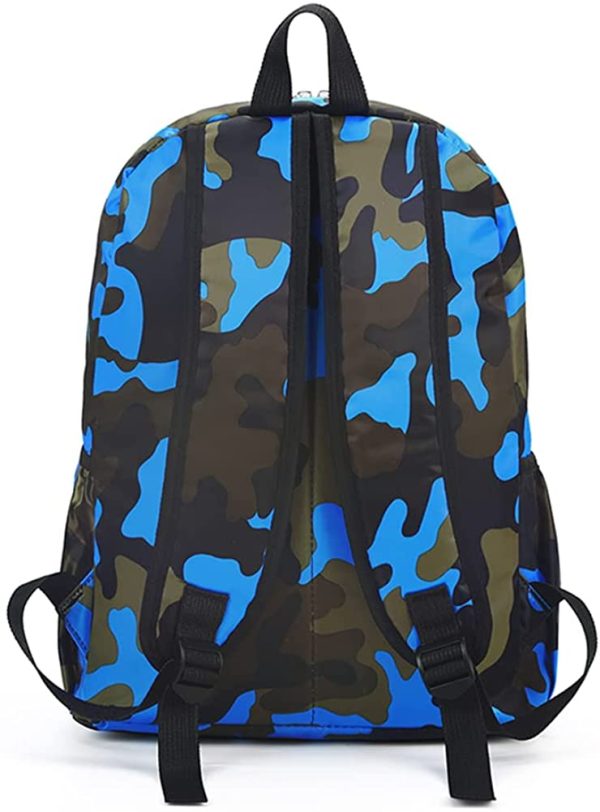 Estwell Kids Boys Girls Camouflage School Backpack Children Primary Schoolbag Book Bag Waterproof Nylon Rucksack Casual Daypack - Image 6