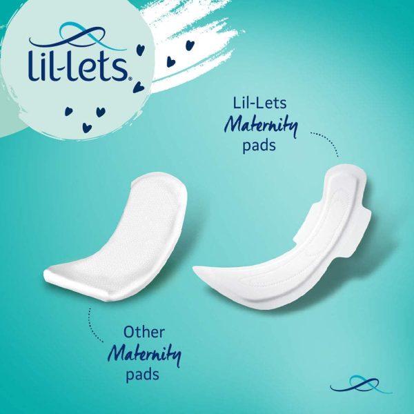 Lil-Lets Maternity Pads | 30 X Extra Long Maxi Thick Pads with Wings | 3 Packs of 10 Pads1 Units - Image 4