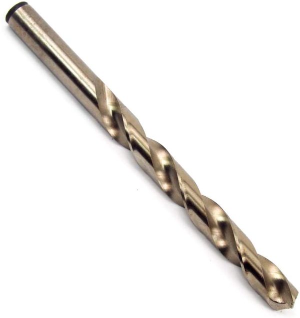 1mm HSS Gold Cobalt Jobber Drill Bit for Drilling Stainless Steel and Hard Steels/Metals. (1mm x 34mm Cobalt Jobber Drill) - Image 2